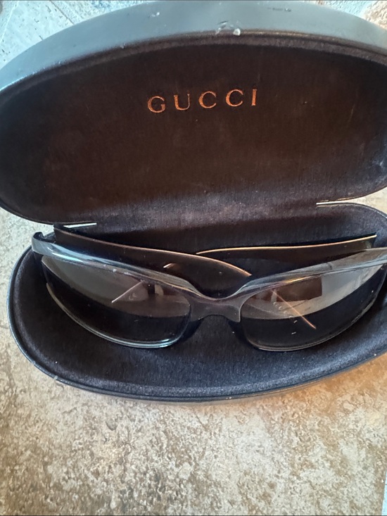 Gucci Accessories - Gucci Black Women's Wrap Shield Sunglasses